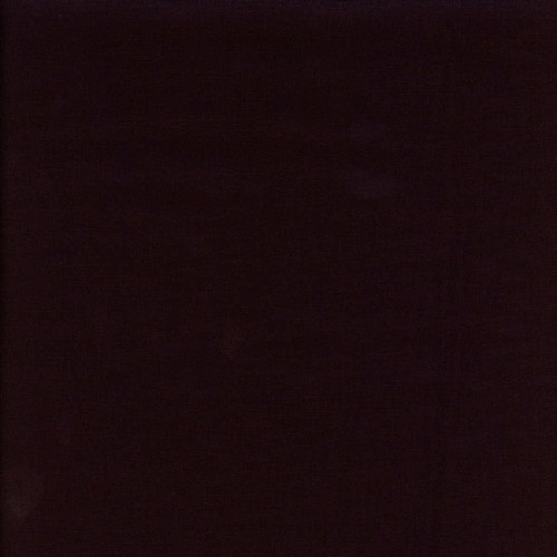 Free Spirit Fabrics Designer Essential Solid Licorice, dark solid fabric in deep black color.