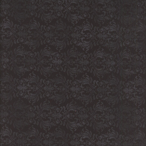 Wilmington Prints Cardinal Charm Susan Winget Damask Black