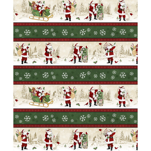 Wilmington Prints The Jolly North Anne Tavoletti Repeating Stripe Multi