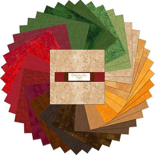 Wilmington Prints Autumn-atic Essentials Layer Cake Ten Inch Squares
