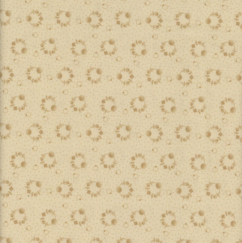 Marcus Fabrics Making Waves Katie Solberg Flower Ring Cream