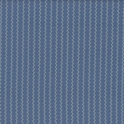 Marcus Fabrics Making Waves Katie Solberg Vine Stripe Blue