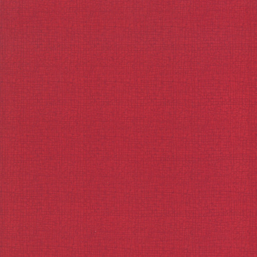 Moda Fabrics 108 Inch Wide Quilt Back Fabrics Thatched Robin Pickens Scarlet Red