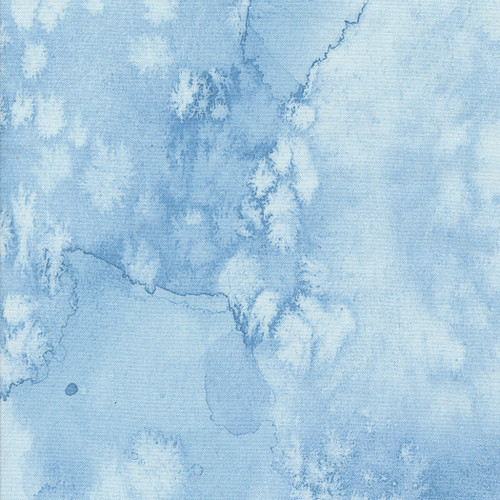 Moda Fabrics Sunshine Blue Skies Create Joy Project Sky Blue Blue Flow Texture