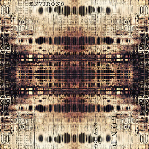 Free Spirit Fabrics Abandoned by Tim Holtz London Gridlock  Neutral