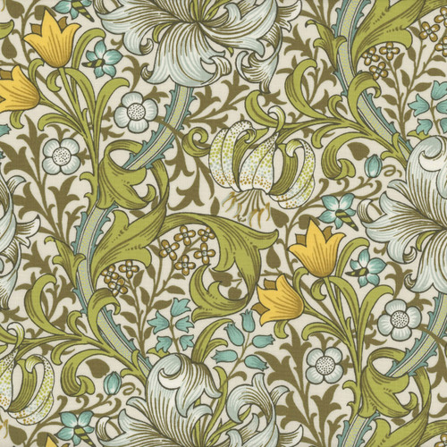 FreeSpirit Fabrics Buttermere William Morris & Co Golden Lily Sunshine