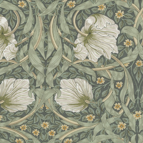 Free Spirit Fabrics Leicester William Morris and Co Small Pimpernel Olive