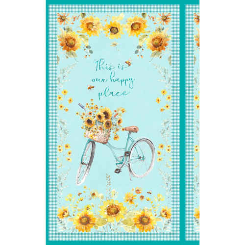 Wilmington Prints Lisa Audit Sunflower Sweet Large Panel Multi