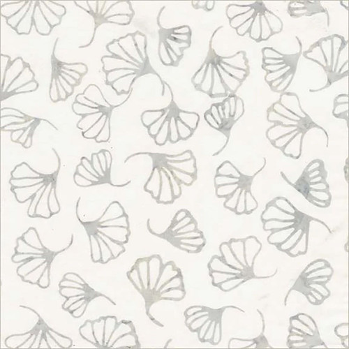 Windham Fabrics Anthology Batiks Encore Whisper Cream Ginkgo