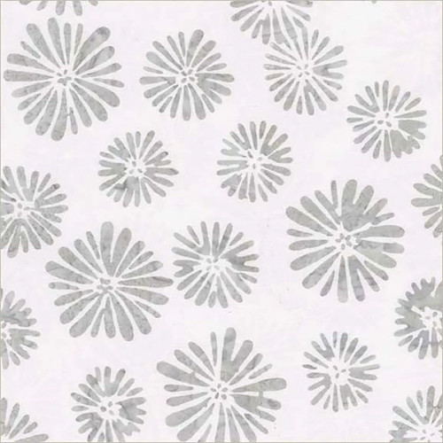 Windham Fabrics Anthology Batiks Encore Silence Cream Blooms