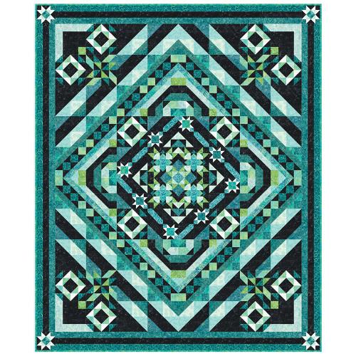 Wilmington Prints  Siren's Song Queens Size Quilt Kit