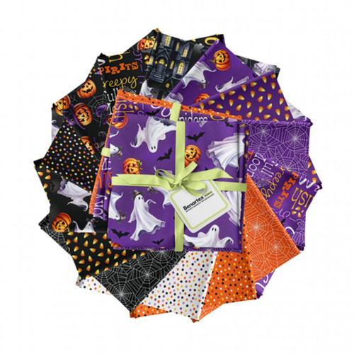 Benartex Fabrics Ghostly Soiree Halloween Ghostly Soiree 14 pc Fat Quarters