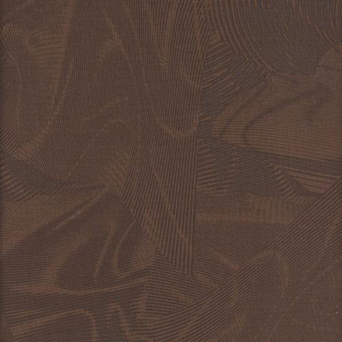 Benartex Fabrics Autumn Cats Ann Lauer Echo Texture Medium Brown, textile with abstract pattern in medium brown color.