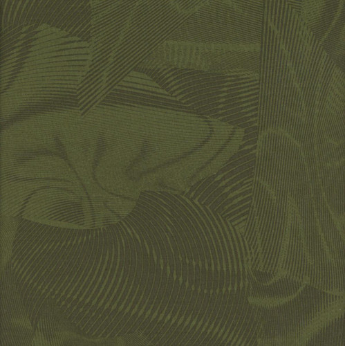 Benartex Fabrics Autumn Cats Ann Lauer Echo Texture Dark Green, fabric with geometric and abstract patterns in dark green color.