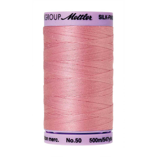 Mettler 50 Weight Silk Finish Cotton Thread  547 yards Rose Quartz