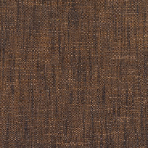 Windham Fabrics Handloom Tara Faughnan Hickory Brown, close-up of textured woven fabric in rich brown and hickory tones.