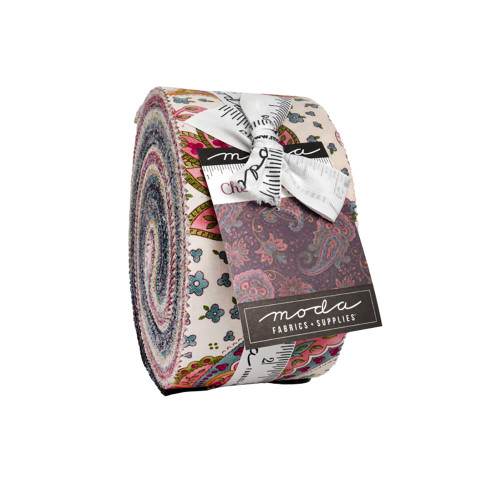Moda Fabrics Chelsea Garden Moda Fabric Strips Jelly Roll