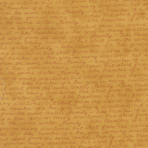 Moda Fabrics Family Tree Deb Strain Family Quotes Words Golden Gold