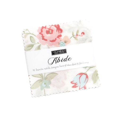 Moda Fabrics Abide Brenda Riddle 2.5 Inch Squares Mini Charm