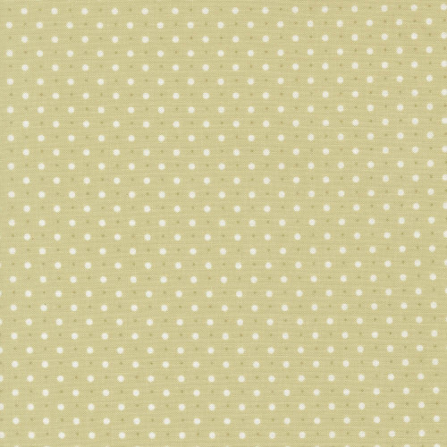 Moda Fabrics Abide Brenda Riddle Dots and Dots Light Green Green