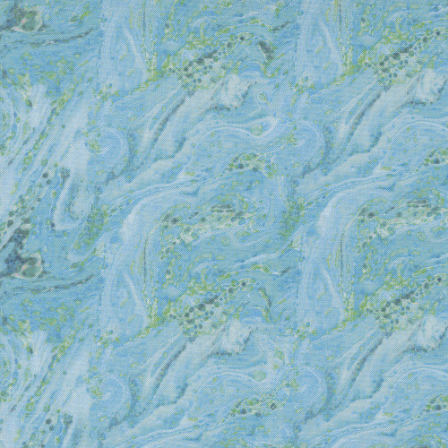 Moda Fabrics Saltwater Cathe Holden Seaside Surf Water Surf Aqua