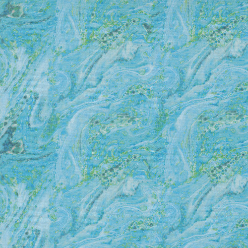 Moda Fabrics Saltwater Cathe Holden Seaside Surf Water Surf Aqua