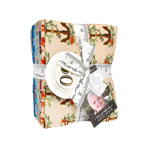 Moda Fabrics Saltwater Cathe Holden 17 Fat Quarters AB Bundle