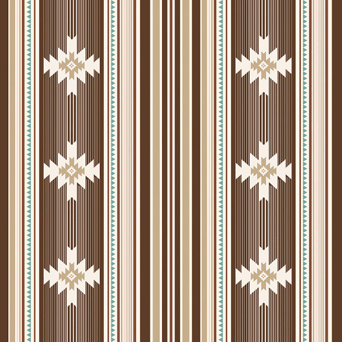 Riley Blake Fabrics Cowgirl Echo Park Blanket Brown