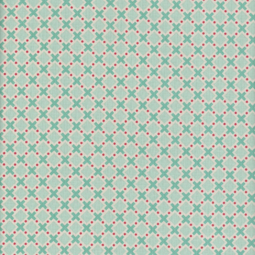 Riley Blake Fabrics Berry and Sage Lori Holt Criss Cross Sage