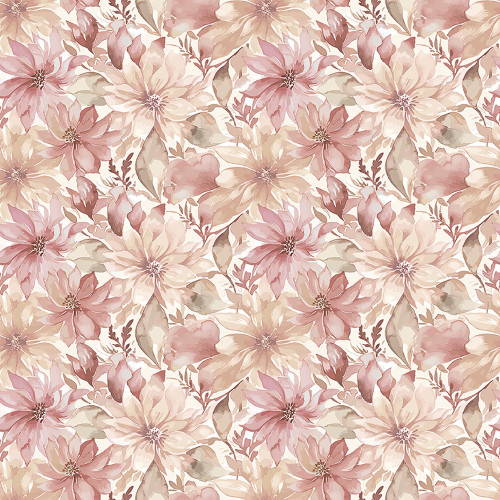 Riley Blake Fabrics Daybreak on the Prairie Modern Prairie Floral Cream
