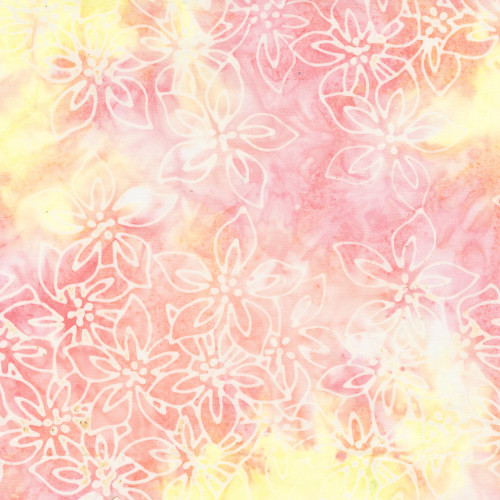 Windham Fabrics Anthology Batiks Kashmir Jacqueline de Jonge Azaleas Sunkissed