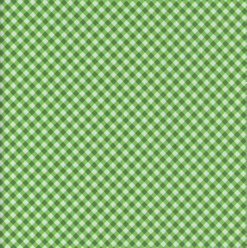 Benartex Fabrics Sweet Gingham Check Green White