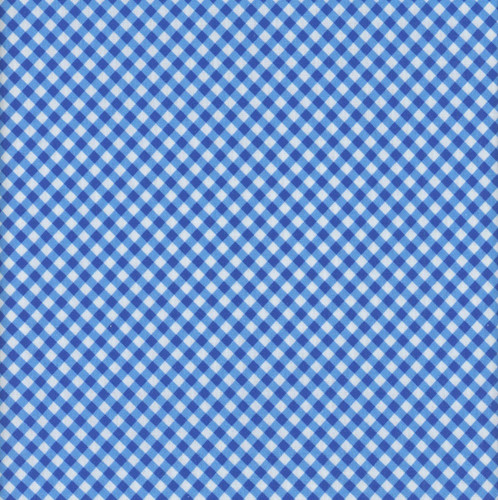 Benartex Fabrics Sweet Gingham Check Royal Blue White