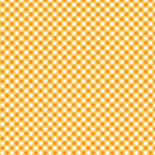Benartex Fabrics Sweet Gingham Check Yellow Gold White