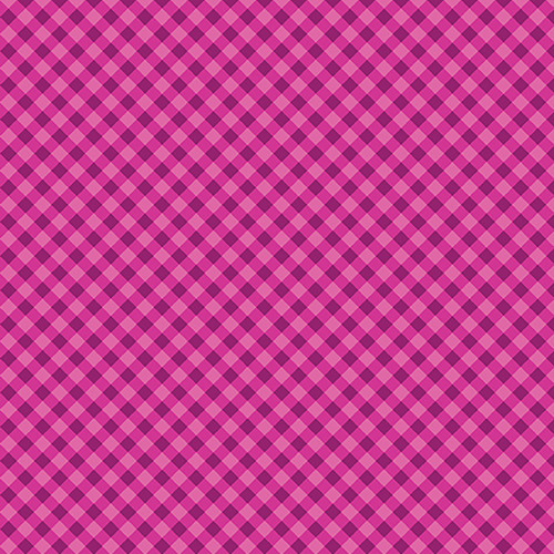 Benartex Fabrics Sweet Gingham Check Magenta Pink