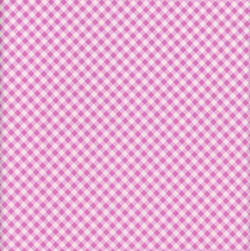 Benartex Fabrics Sweet Gingham Check Pink White