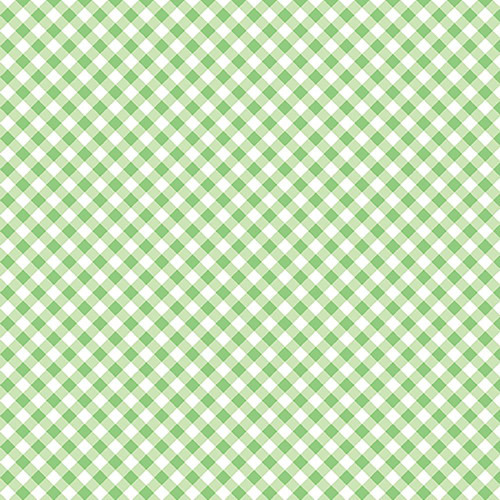 Benartex Fabrics Sweet Gingham Check Mint Green White, green and white gingham check fabric pattern.