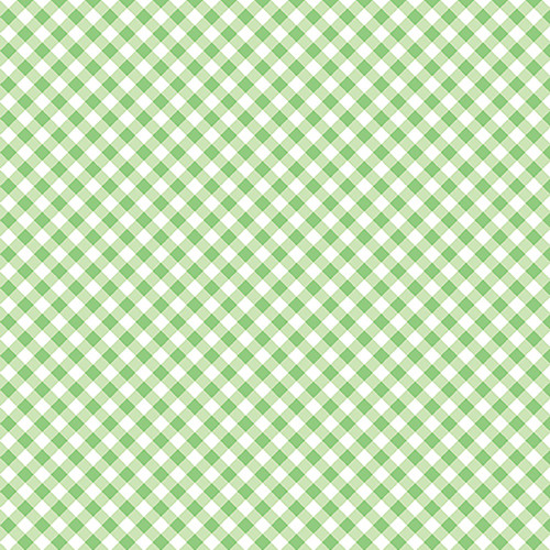 Benartex Fabrics Sweet Gingham Check Mint Green White
