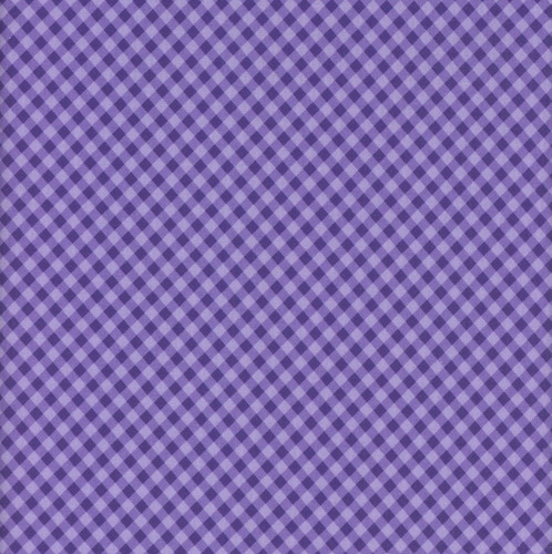 Benartex Fabrics Sweet Gingham Check Purple Tonal