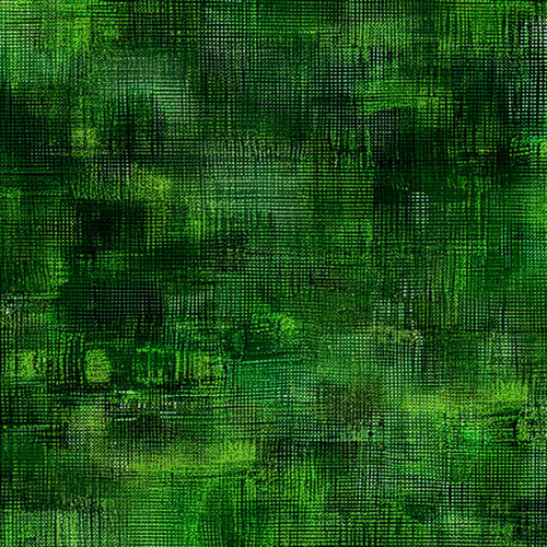 Quilting Treasures Fabrics Interwoven Texture Dan Morris 108 Inch Wide Quilt Backing Forest Green