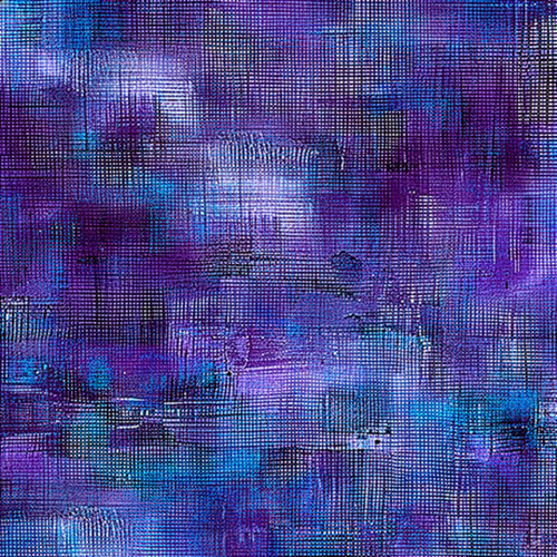 Quilting Treasures Fabrics Interwoven Texture Dan Morris 108 Inch Wide Quilt Backing Grape Purple