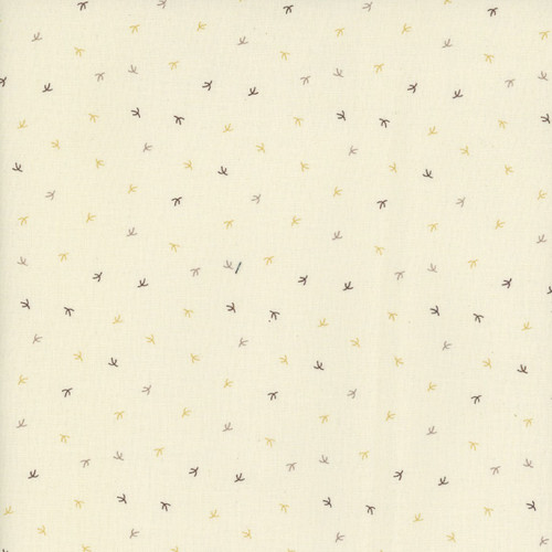 Henry Glass Fabrics Flower Pot Prints Kim Diehl Cream Thistle Down