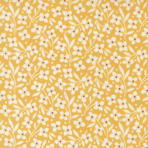Moda Fabrics Summers End Fig Tree Co Sunflower Yellow Forget Me Not Florals