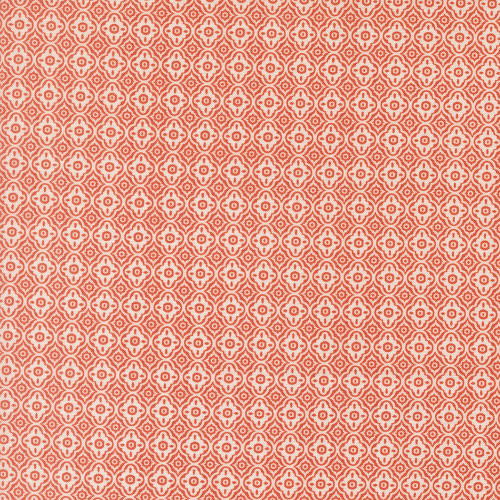 Moda Fabrics Summers End Fig Tree Co Persimmon Red Garden Trellis
