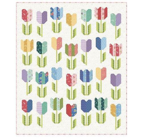 Riley Blake Fabrics Awakening Spring Awakening Quilt Kit