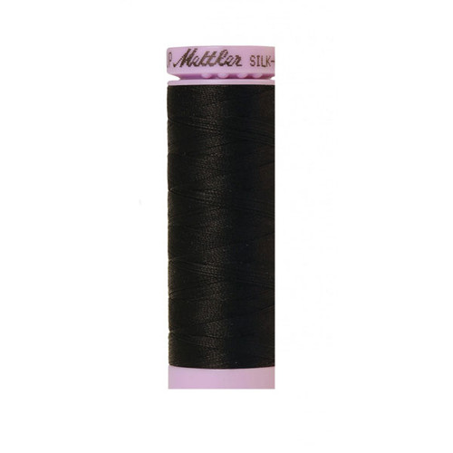 Mettler Silk Finish 50wt 164yd Cotton Thread Black