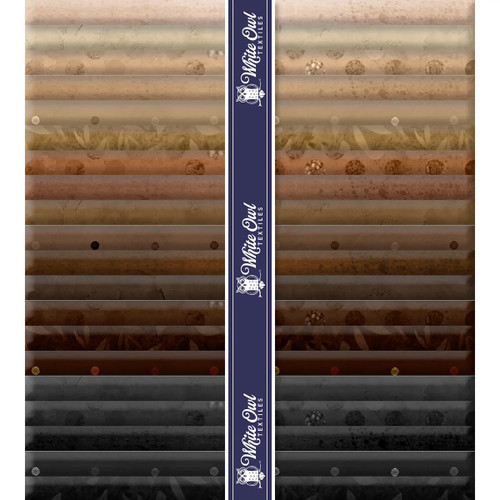 Lumin Fabrics White Owl Textiles Fundamentals: French Press Fat Quarter Bundle 12