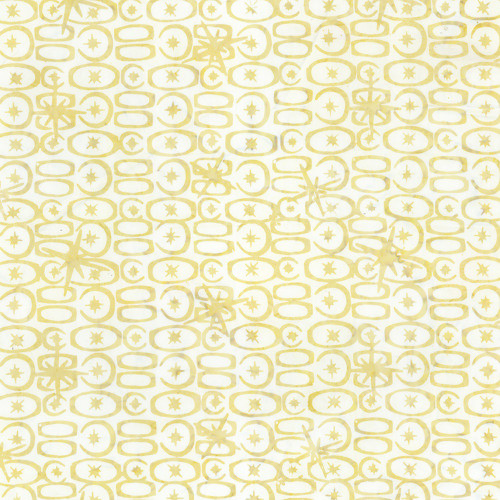 Riley Blake Fabrics Expressions Batiks Starburst Groove Sandstone Cream Green Yellow