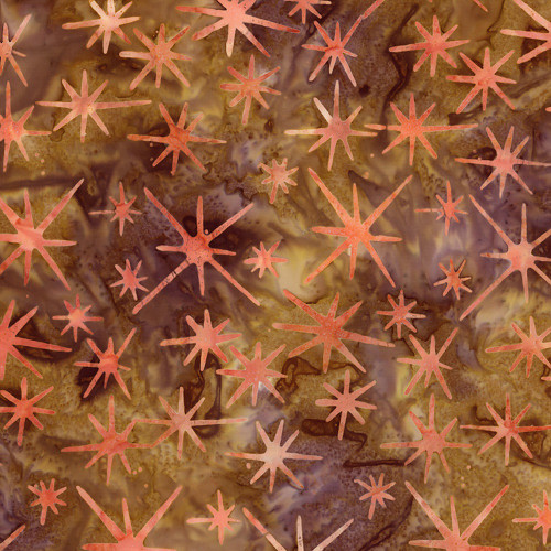 Riley Blake Fabrics Expressions Batiks Starburst Groove Cinnamon Grove Brown