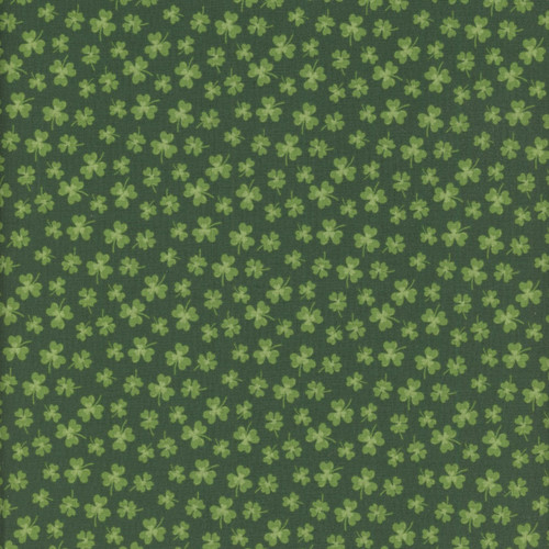 Riley Blake Fabrics Seasonal Basics Shamrocks Green